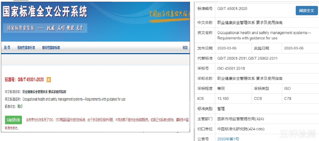 GB/T45001/ISO45001ְҵ�����徲����ϵͳ��֤